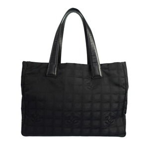 Chanel Line Nylon Tote Bag